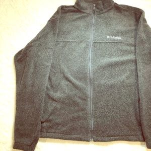 Charcoal Grey Columbia Extra Large Fleece